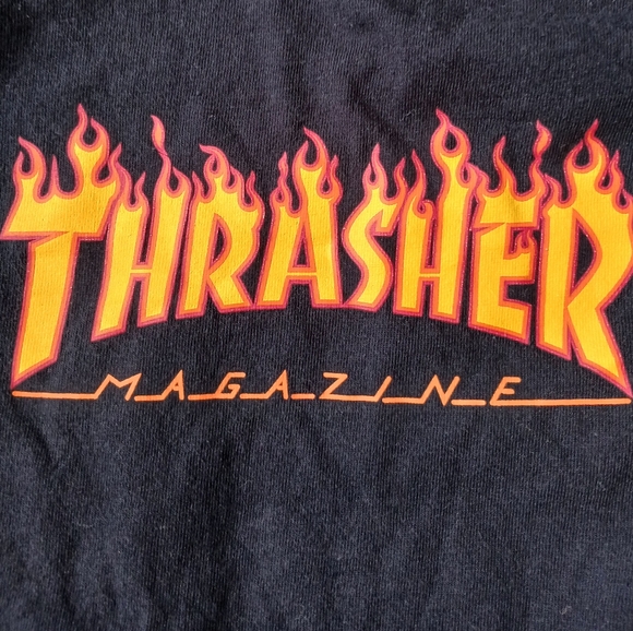TRASHER MAGAZINE SAN FRANCISCO YOUTH  BLACK T-SHIRT. SIZE L - Picture 15 of 15